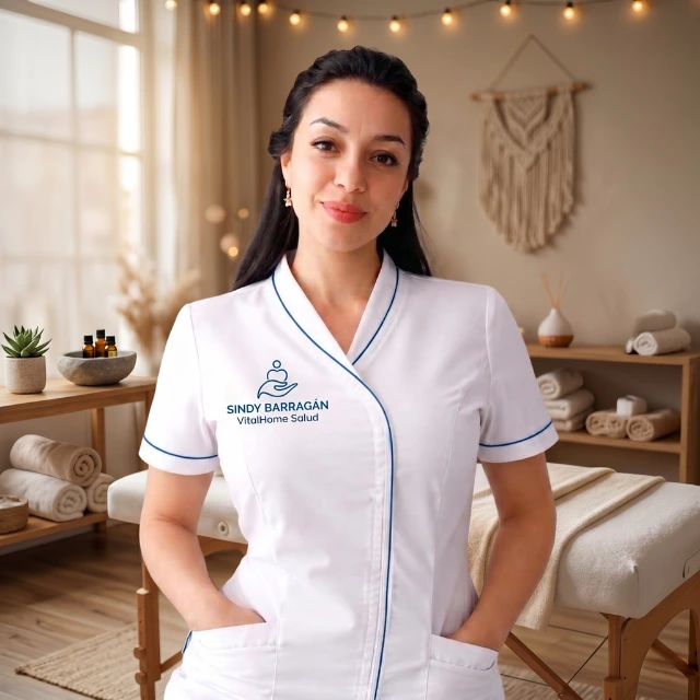 Sindy Barragán - Masajista Terapéutica Profesional para Adultos Mayores a Domicilio